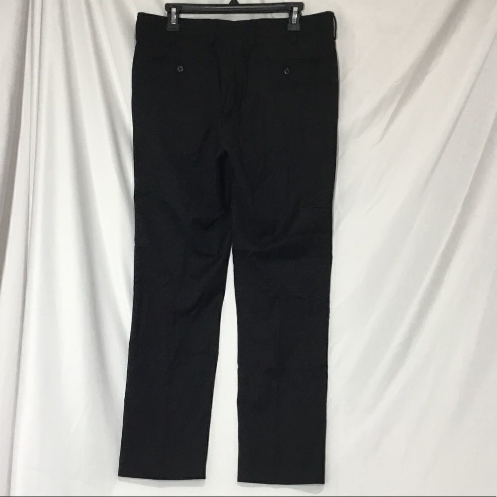 Louis Raphael Solid Stretch Slim Fit Pants (F14) - image 4